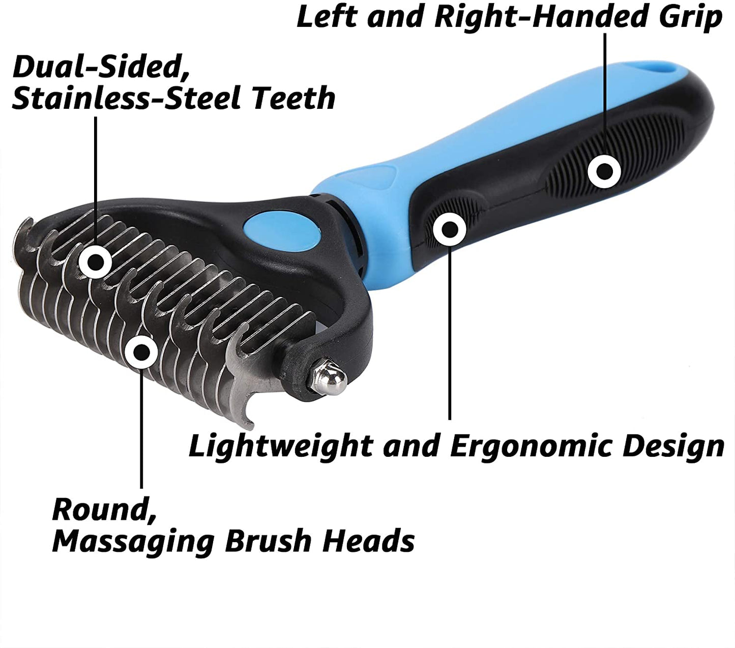 WELSGI PET™ : Professional Grooming & Deshedding Comb