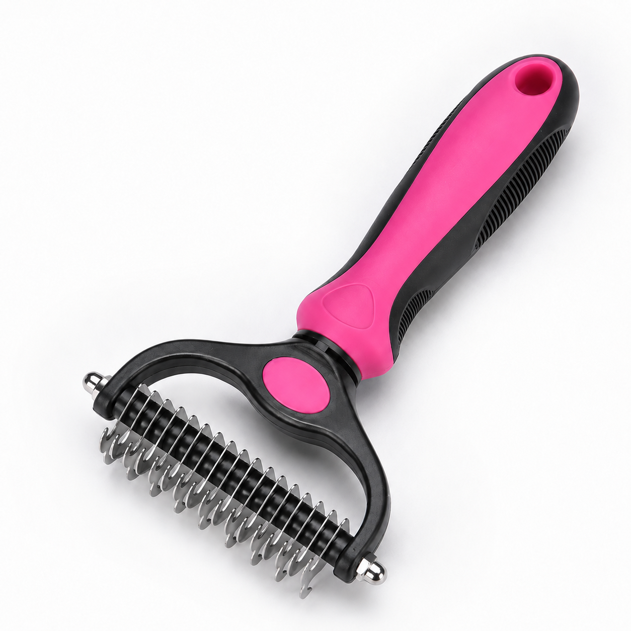 Dual-Sided Pet Grooming Comb for Dogs & Cats